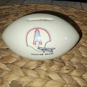 VINTAGE 1970's Houston Oilers Football bank